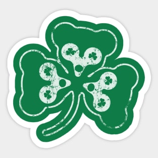 Cubish Shamrock Chicago Irish St Patrick's Day Sticker